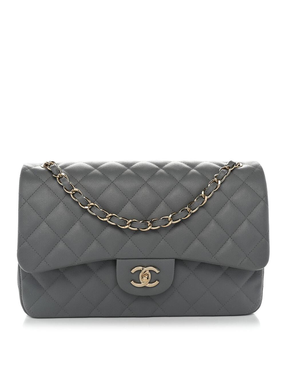 Chanel Caviar Quilted Jumbo Double Flap #320372C74B